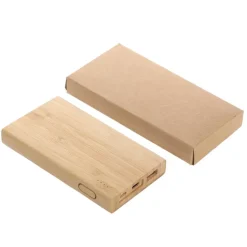 Bambusowy power bank 8000 mAh B'RIGHT | Caroline / Drewno V0348-17