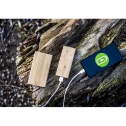 Bambusowy power bank 8000 mAh B'RIGHT | Caroline / Drewno V0348-17