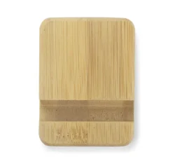 Bambusowy stojak na telefon TILE / Naturalny 17853