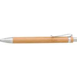 Bambusowy zestaw piśmienniczy, długopis touch pen i ołówek mechaniczny / Brązowy V1803-16