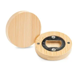 Bambuswy otwieracz do butelek z magnesem / B-capsule / Light Brown IP26029238