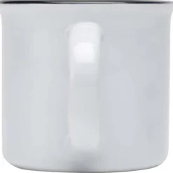 Bari kubek ceramiczny z nadrukiem sublimacyjnym o pojemności 240 ml / Biały 10084501