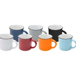 Bario kubek ceramiczny o pojemności 240 ml / Pomarańczowy 10084431