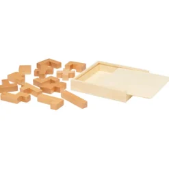 Bark drewniane puzzle / Piasek pustyni 10456106