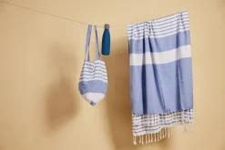 Bawełniana torba ELLA HAMAM, niebieski / Niebieski 5018470-