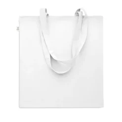 Bawełniana torba z recyklingu / Bialy MO2302-06