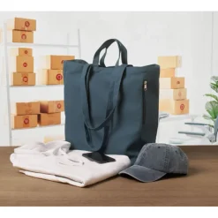 Bawełniana torba z recyklingu / Bialy MO2565-06