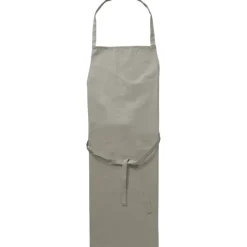 Bawełniany fartuch kuchenny / Szary V7916-19