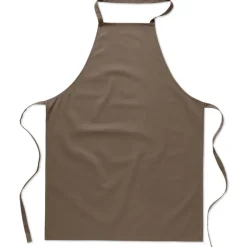 Bawełniany fartuch kuchenny / Taupe MO7251-67