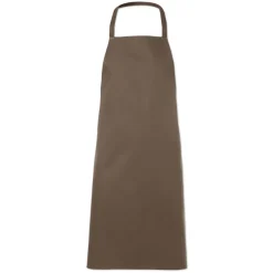Bawełniany fartuch kuchenny / Taupe MO7251-67