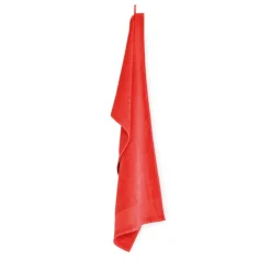 Bawełniany ręcznik do rąk / Czerwony MO2765-05