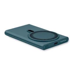 Bezprzewodowa ładowarka power bank / Srebrny Mat MO2442-16