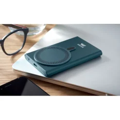 Bezprzewodowa ładowarka power bank / Niebieski MO2442-04