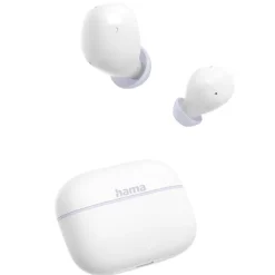 Bezprzewodowe słuchawki douszne Hama Freedom Buddy II / Biały VH012-02