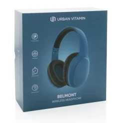 Bezprzewodowe słuchawki nauszne Urban Vitamin Belmond / Niebieski P329.765