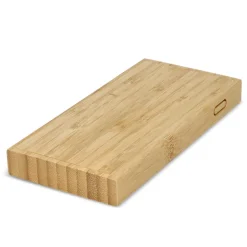 Bezprzewodowy powerbank bamboo 8000 mAh / Naturalny LT95507-N0094