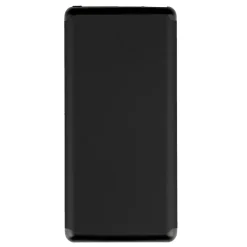 Bezprzewodowy power bank 10000 mAh Mauro Conti z przyssawkami, ładowarka bezprzewodowa 10W | Stef / Grafitowy V4833-15