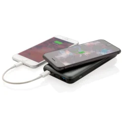 Bezprzewodowy power bank 10000 mAh z PD / Szary P322.142