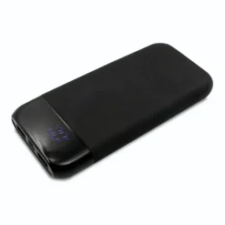 Bezprzewodowy power bank 10000 mAh Exclusive Collection, ładowarka bezprzewodowa 5W-15W | Cory / Czarny V1833-03