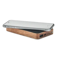 Bezprzew. power bank 4000 mAh / Czarny MO2185-03