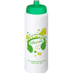 Bidon Baseline® Plus o pojemności 750 ml ze sportowym wieczkiem i uchwytem / Biały 21068902