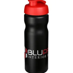 Bidon Baseline® Plus o pojemności 650 ml z otwieranym wieczkiem / Czarny 21068513