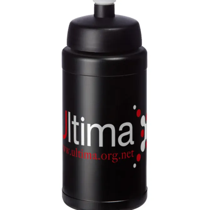 Bidon Baseline® Plus o pojemności 500 ml z wieczkiem sportowym / Żółty 21068821