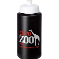 Bidon Baseline® Plus o pojemności 500 ml ze sportowym wieczkiem i uchwytem / Przezroczysty 21068715
