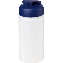 Bidon Baseline® Plus o pojemności 500 ml z wieczkiem zaciskowym i uchwytem / Biały 21007206