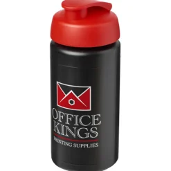 Bidon Baseline® Plus o pojemności 500 ml z wieczkiem zaciskowym i uchwytem / Biały 21007203