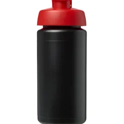 Bidon Baseline® Plus o pojemności 500 ml z wieczkiem zaciskowym i uchwytem / Czarny 21007214