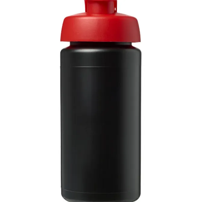 Bidon Baseline® Plus o pojemności 500 ml z wieczkiem zaciskowym i uchwytem / Czarny 21007214