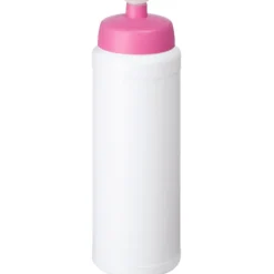 Bidon Baseline® Plus o pojemności 750 ml z wieczkiem sportowym / Biały 21069008