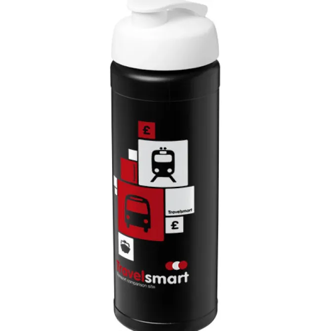 Bidon Baseline® Plus o pojemności 750 ml z wieczkiem zaciskowym / Czarny 21007012