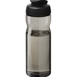Bidon H2O Active® Base Tritan™ o pojemności 650 ml z klapką / Ciemnografitowy 21043600