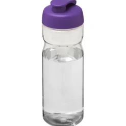 Bidon H2O Active® Base Tritan™ o pojemności 650 ml z klapką / Ciemnografitowy 21043605