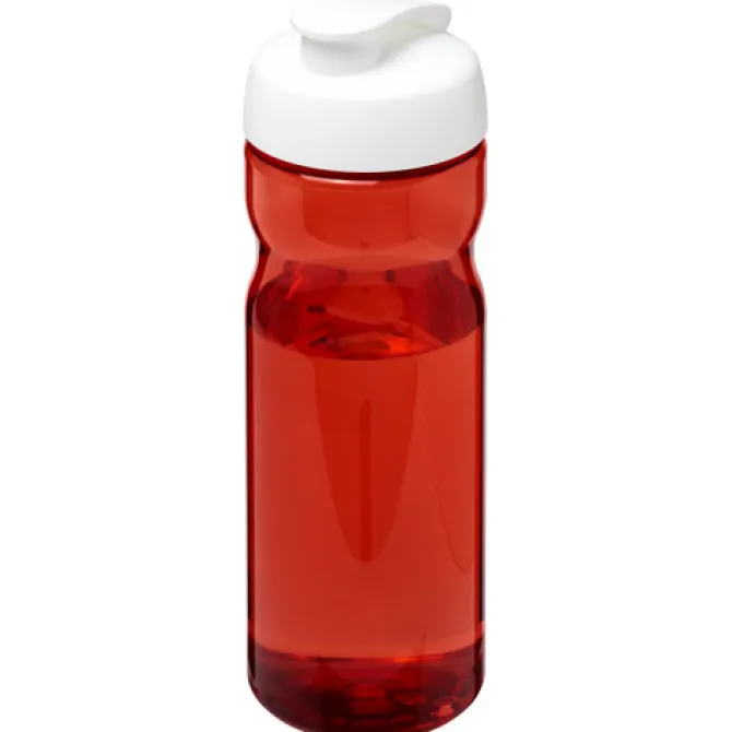 Bidon H2O Active® Base Tritan™ o pojemności 650 ml z klapką / Czerwony 21043607