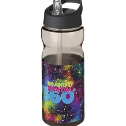 Bidon H2O Active® Base Tritan™ o pojemności 650 ml z dzióbkiem / Ciemnografitowy 21043701