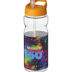 Bidon H2O Active® Base Tritan™ o pojemności 650 ml z dzióbkiem / Przezroczysty bezbarwny 21043711