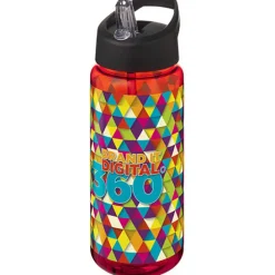 Bidon H2O Active® Octave Tritan™ o pojemności 600 ml z dzióbkiem / Czerwony 21044603