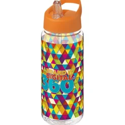 Bidon H2O Active® Octave Tritan™ o pojemności 600 ml z dzióbkiem / Niebieski 21044606