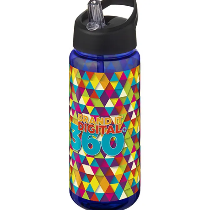 Bidon H2O Active® Octave Tritan™ o pojemności 600 ml z dzióbkiem / Niebieski 21044605