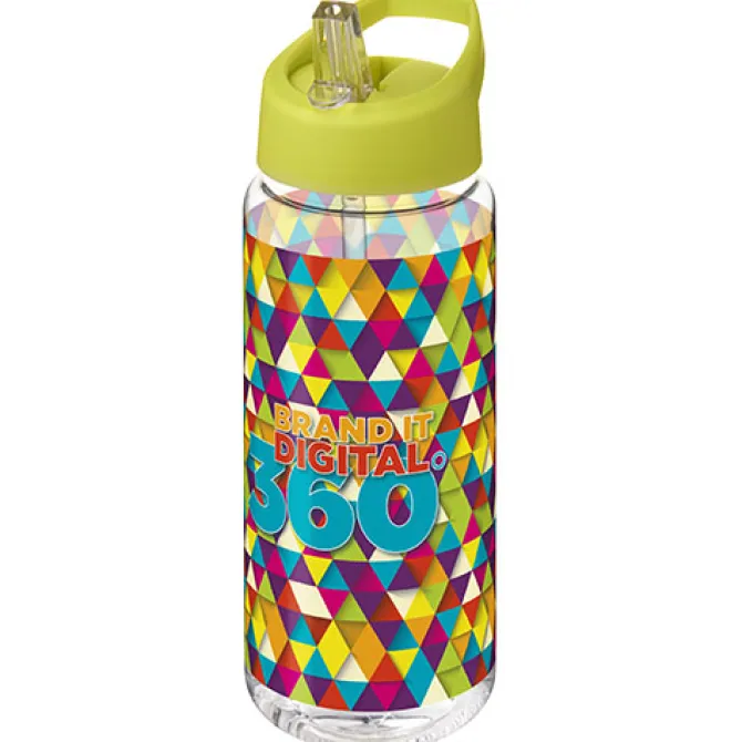 Bidon H2O Active® Octave Tritan™ o pojemności 600 ml z dzióbkiem / Przezroczysty bezbarwny 21044612
