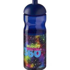 Bidon H2O Base® o pojemności 650 ml z wypukłym wieczkiem / Niebieski 21004720
