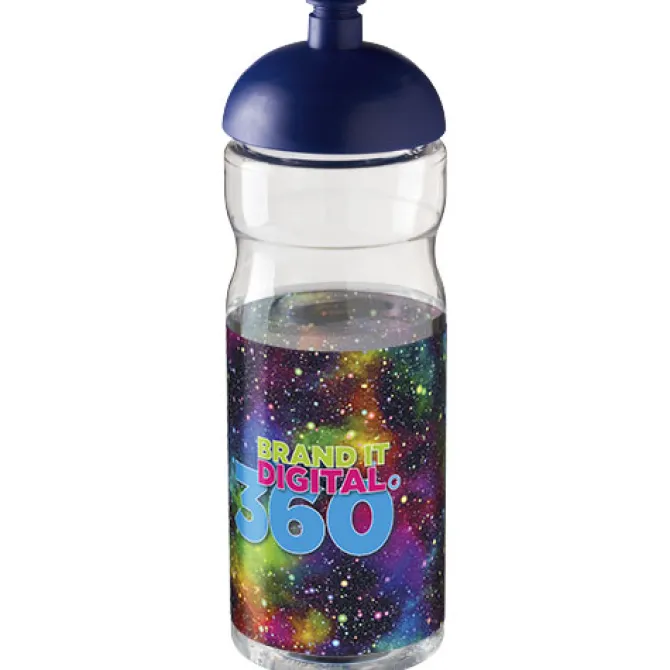 Bidon H2O Base® o pojemności 650 ml z wypukłym wieczkiem / Przezroczysty 21004703