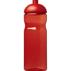 Bidon H2O Base® o pojemności 650 ml z wypukłym wieczkiem / Czerwony 21004721