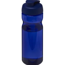 Bidon H2O Base® o pojemności 650 ml z wieczkiem zaciskowym / Niebieski 21004520