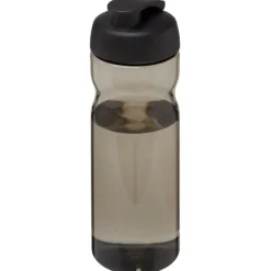 Bidon H2O Base® o pojemności 650 ml z wieczkiem zaciskowym / Ciemnografitowy 21004519
