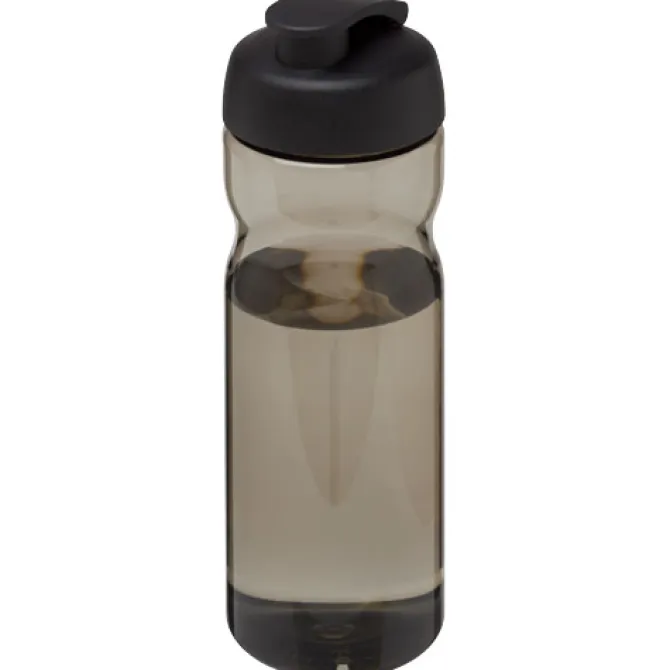 Bidon H2O Base® o pojemności 650 ml z wieczkiem zaciskowym / Ciemnografitowy 21004519