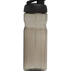 Bidon H2O Base® o pojemności 650 ml z wieczkiem zaciskowym / Ciemnografitowy 21004519